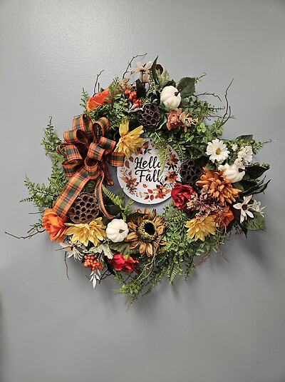 Hello Fall Wreath